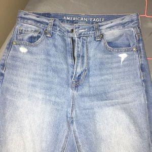 high waisted mom jeans